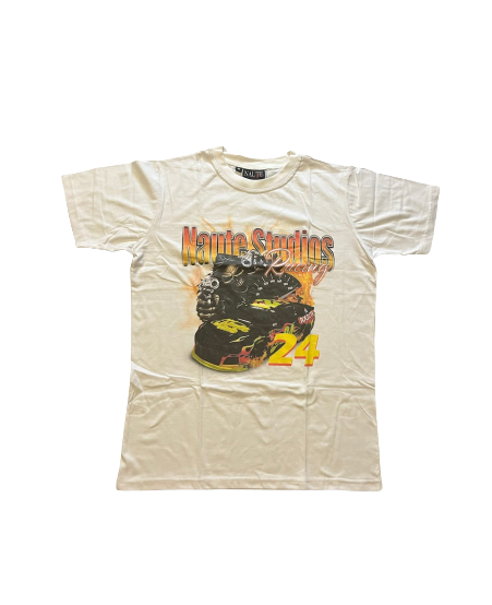 White Naute Nascar Graphic Tee