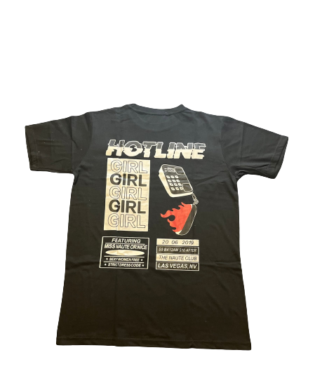 Black Naute Hotline Tee