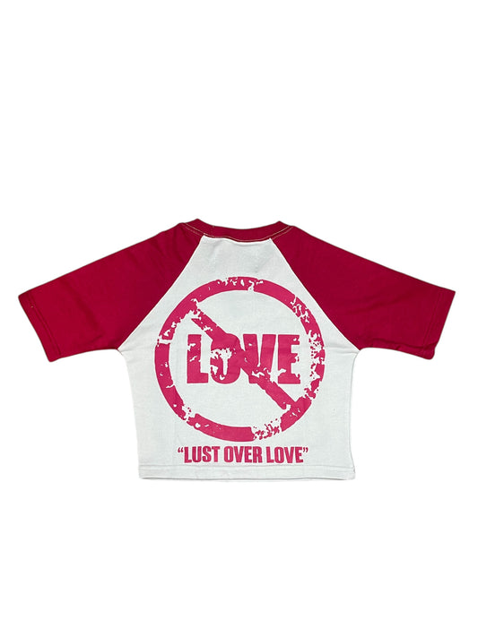 DARK PINK NAUTE WAYS CROP TOP