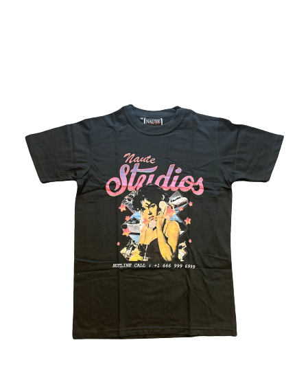 Black Naute Malibu Express Graphic Tee