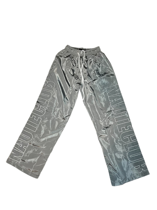 GREY NAUTE NYLON PANTS